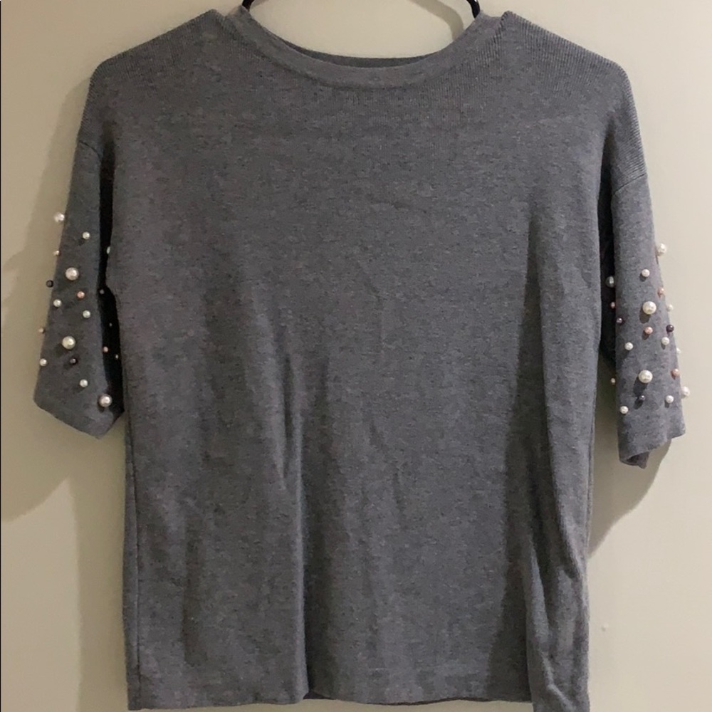 Grey A•New•Day Top